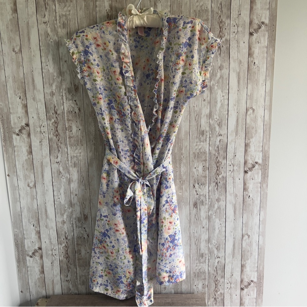 Oscar De La Renta Floral Women’s Robe